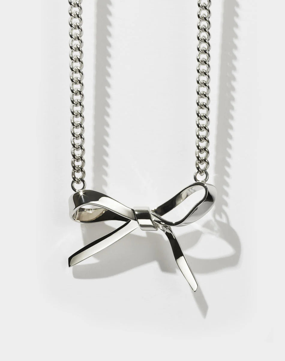 Large Bow Necklace