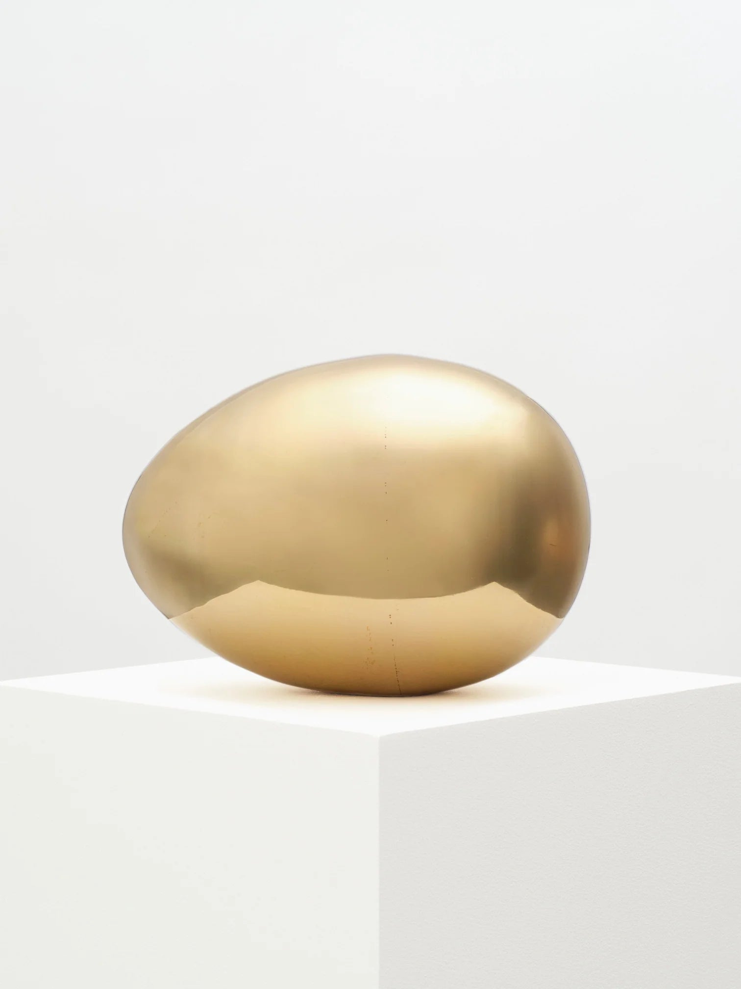 Brass Egg Sculpture