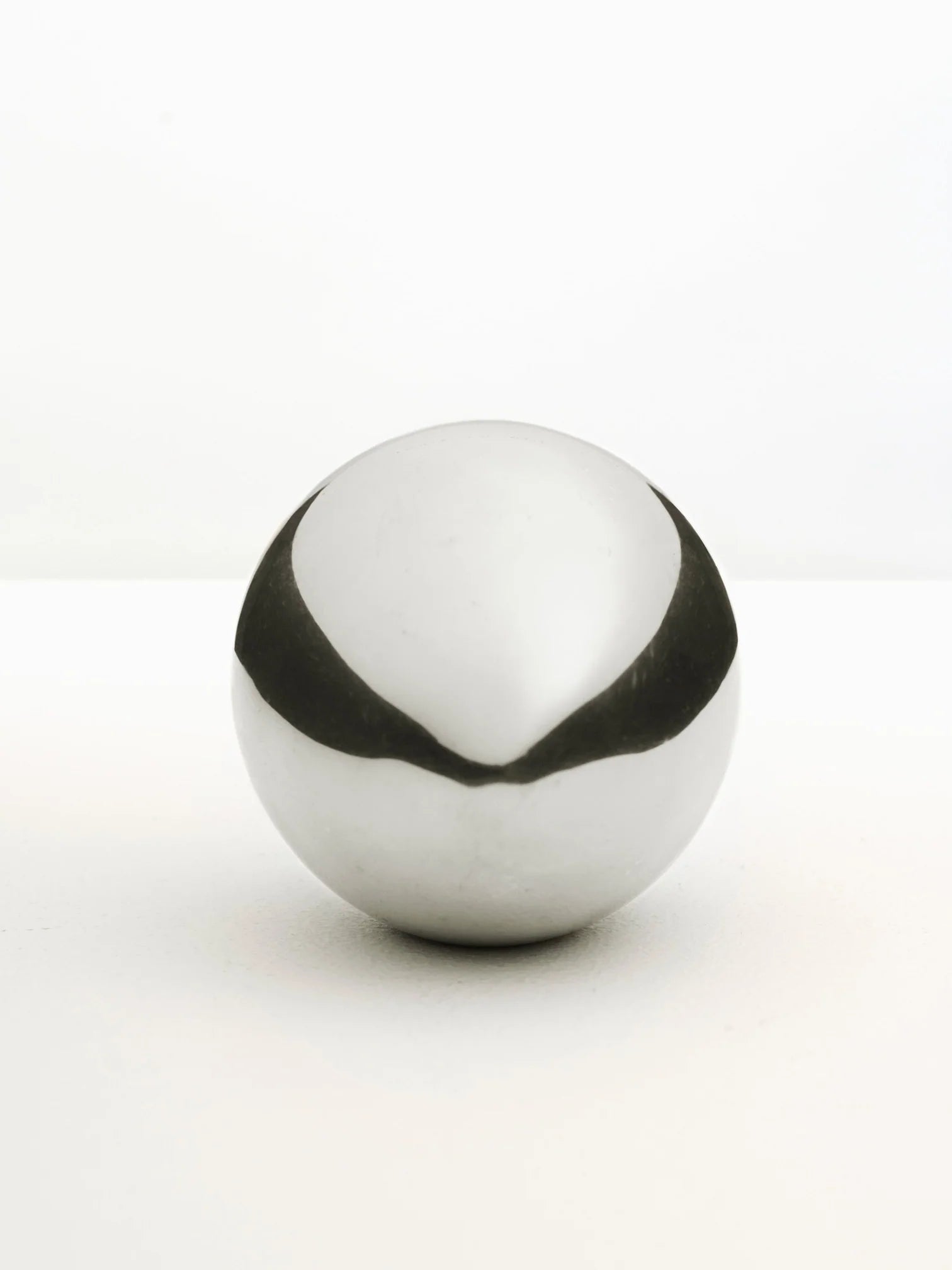 Silver Egg Paperweight