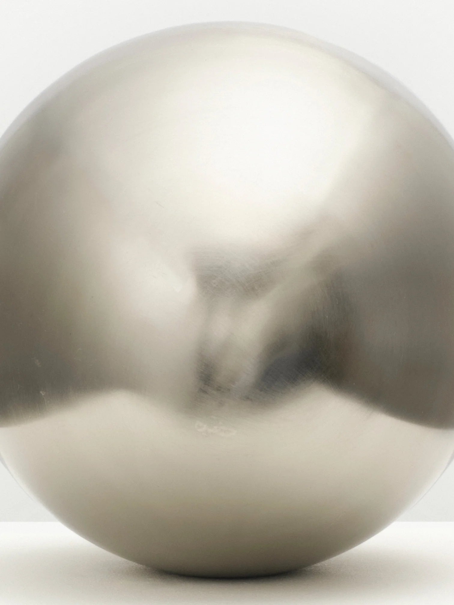 Silver Egg Sculpture