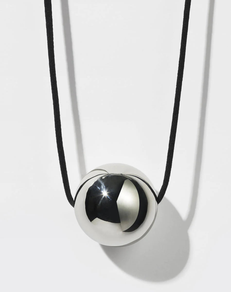 Orb Necklace in Silver