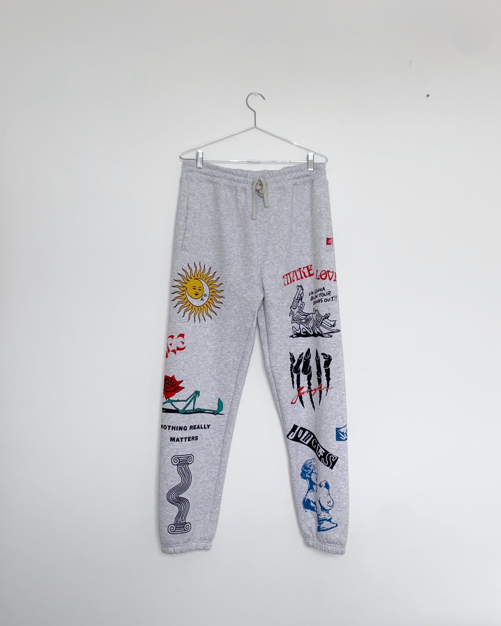 Make Love Track Pants - thatlooks.shop
